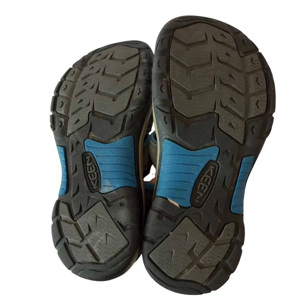 Keen Kids Newport H2 Water Hiking Sandals Size 5 Brilliant Blue Washable Comfort